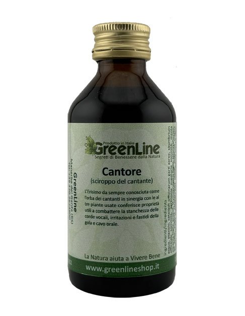 Cantore sciroppo